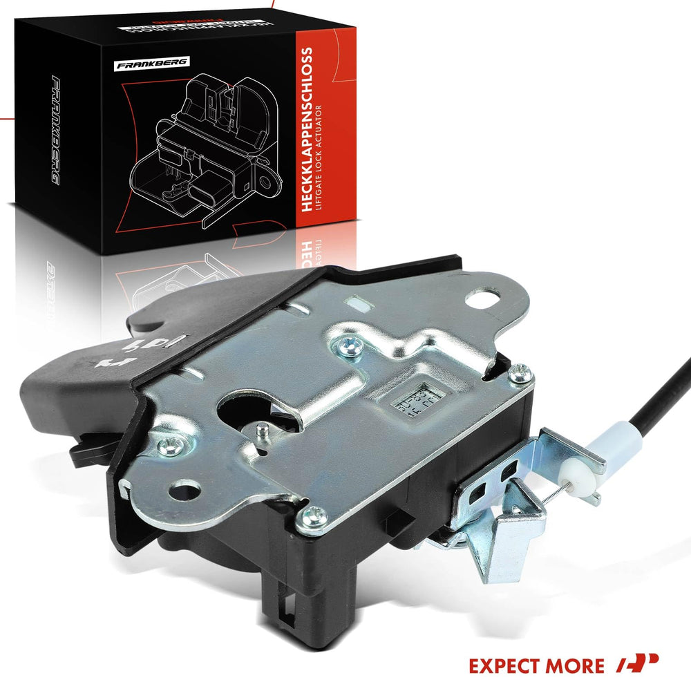 A-Premium trunk latch installed on a Hyundai Sonata showcasing restored functionality