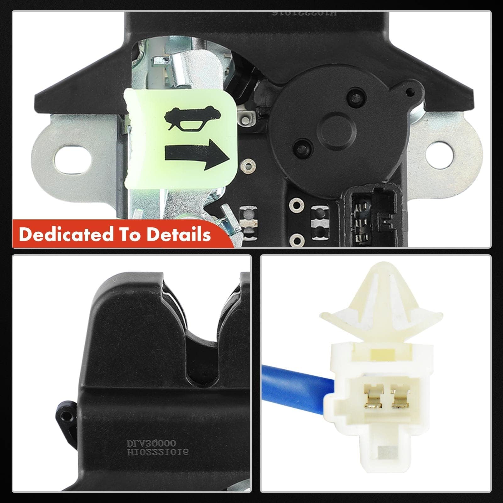 A-Premium trunk latch boxed packaging indicating protected shipping