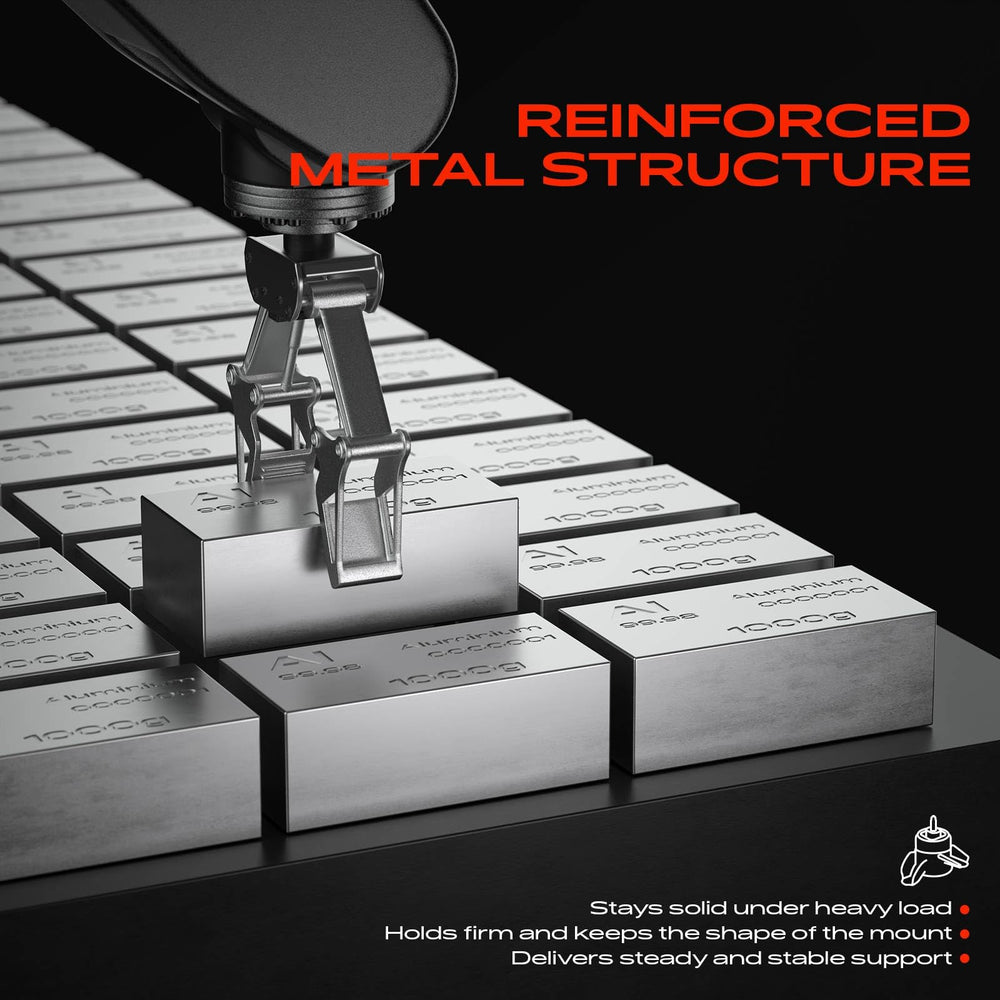A-Premium underside view highlighting four mounting holes for precise alignment benefit