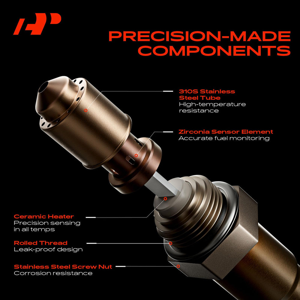 A-Premium upstream sensor installed in engine bay showing accurate pre-catalyst readings benefit