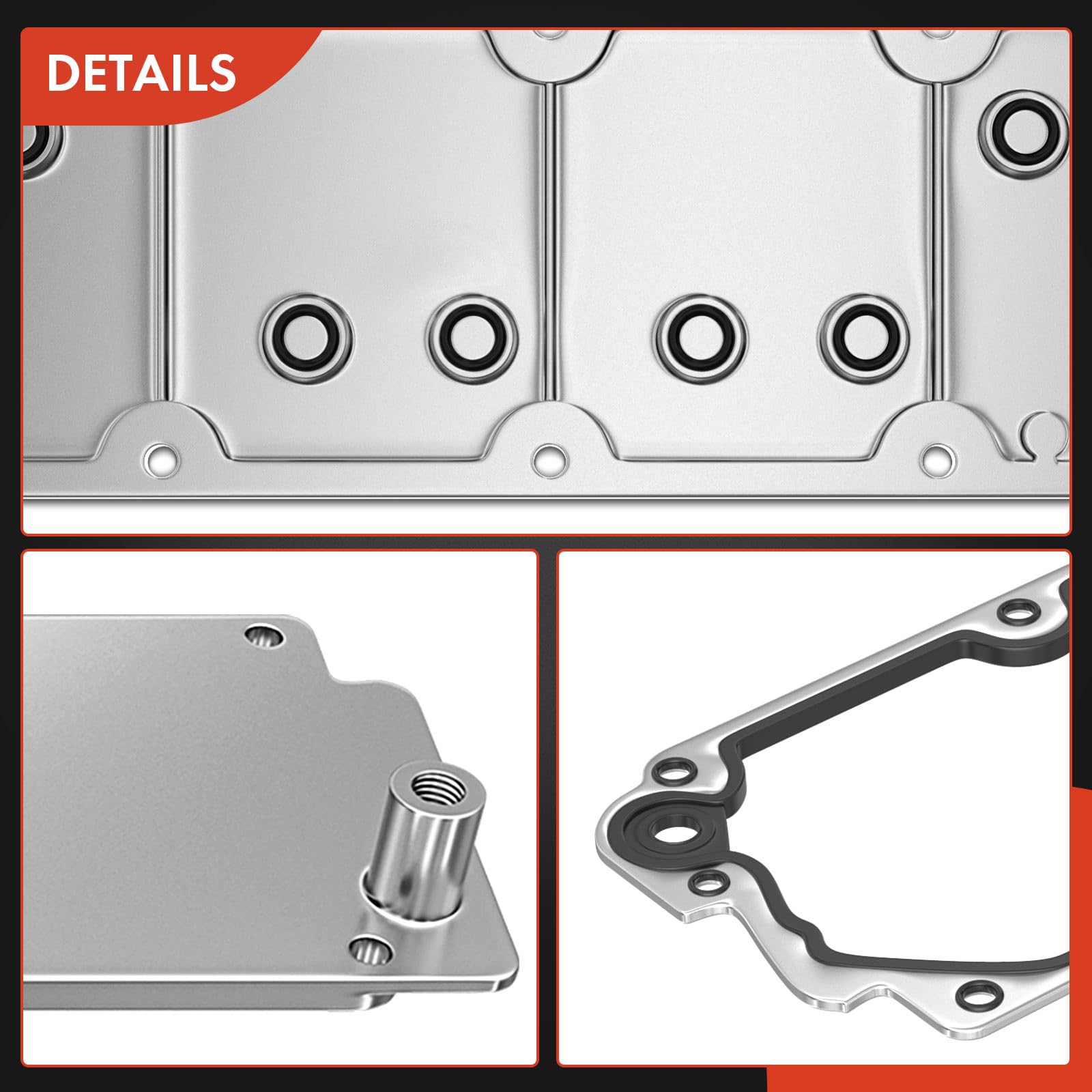 A-Premium valley cover next to ruler showing compact accurate dimensions