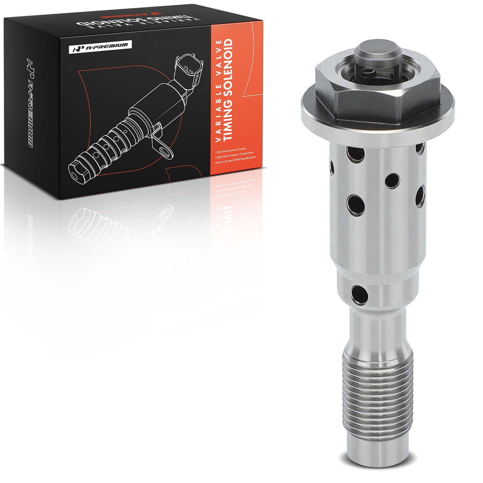 A-Premium VVT solenoid in a garage setting for DIY maintenance confidence