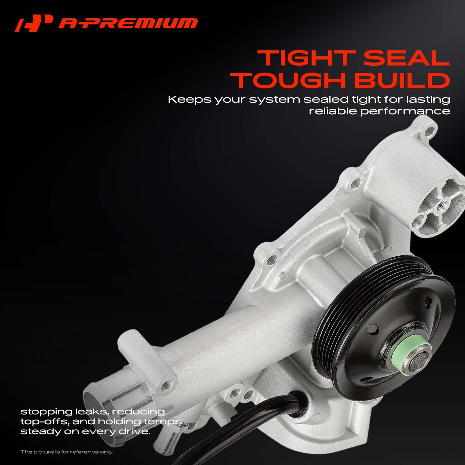 A-Premium aluminum housing texture resisting corrosion over time