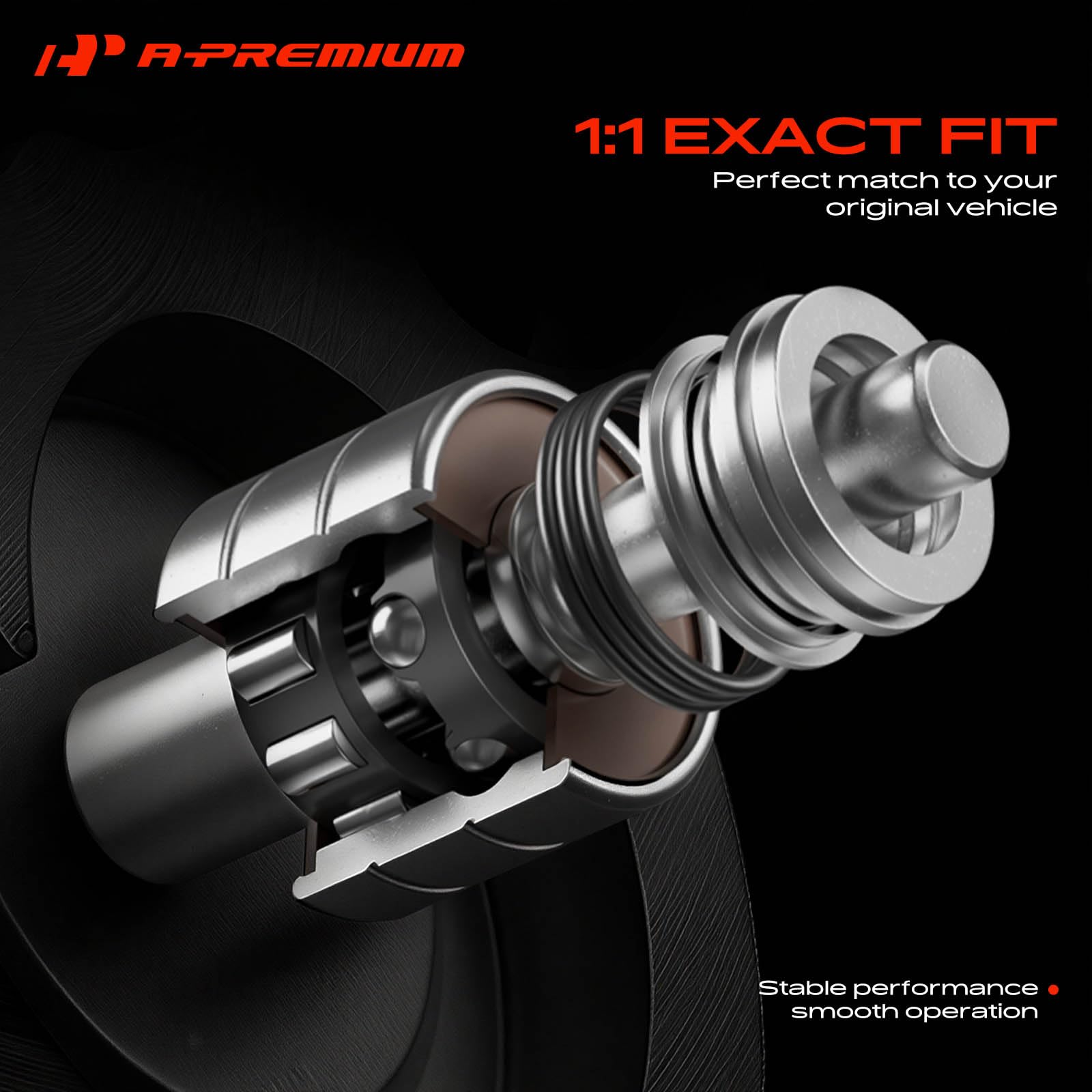 A-Premium water pump installed in engine bay restoring cooling