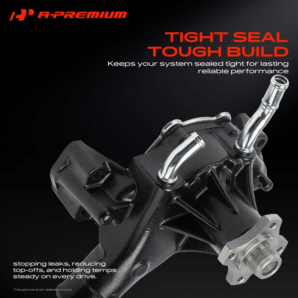 A-Premium pump installed in engine bay demonstrating direct-fit replacement