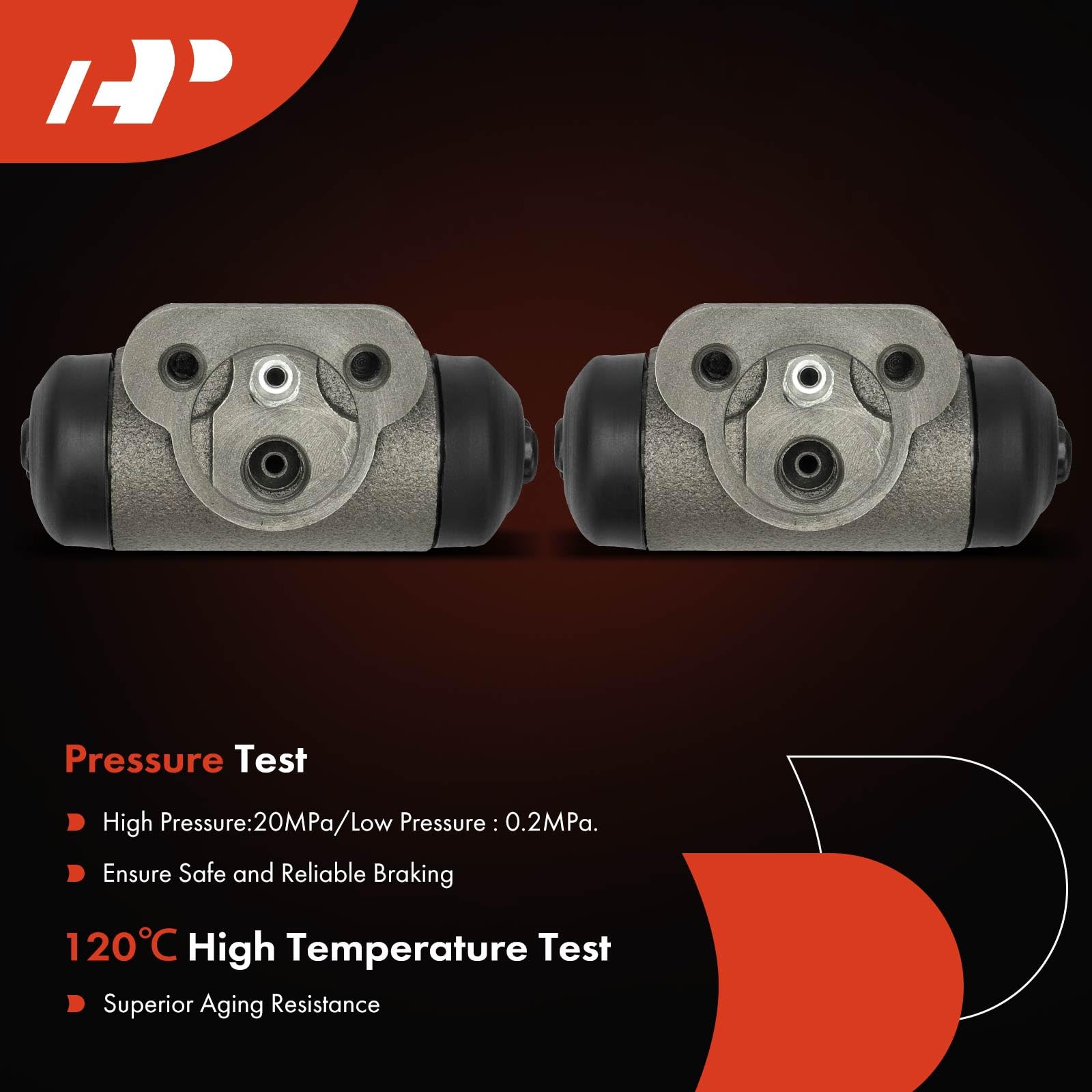 A-Premium thread detail at M10 x 1.0 inlet ensuring secure hydraulic connection and leak resistance