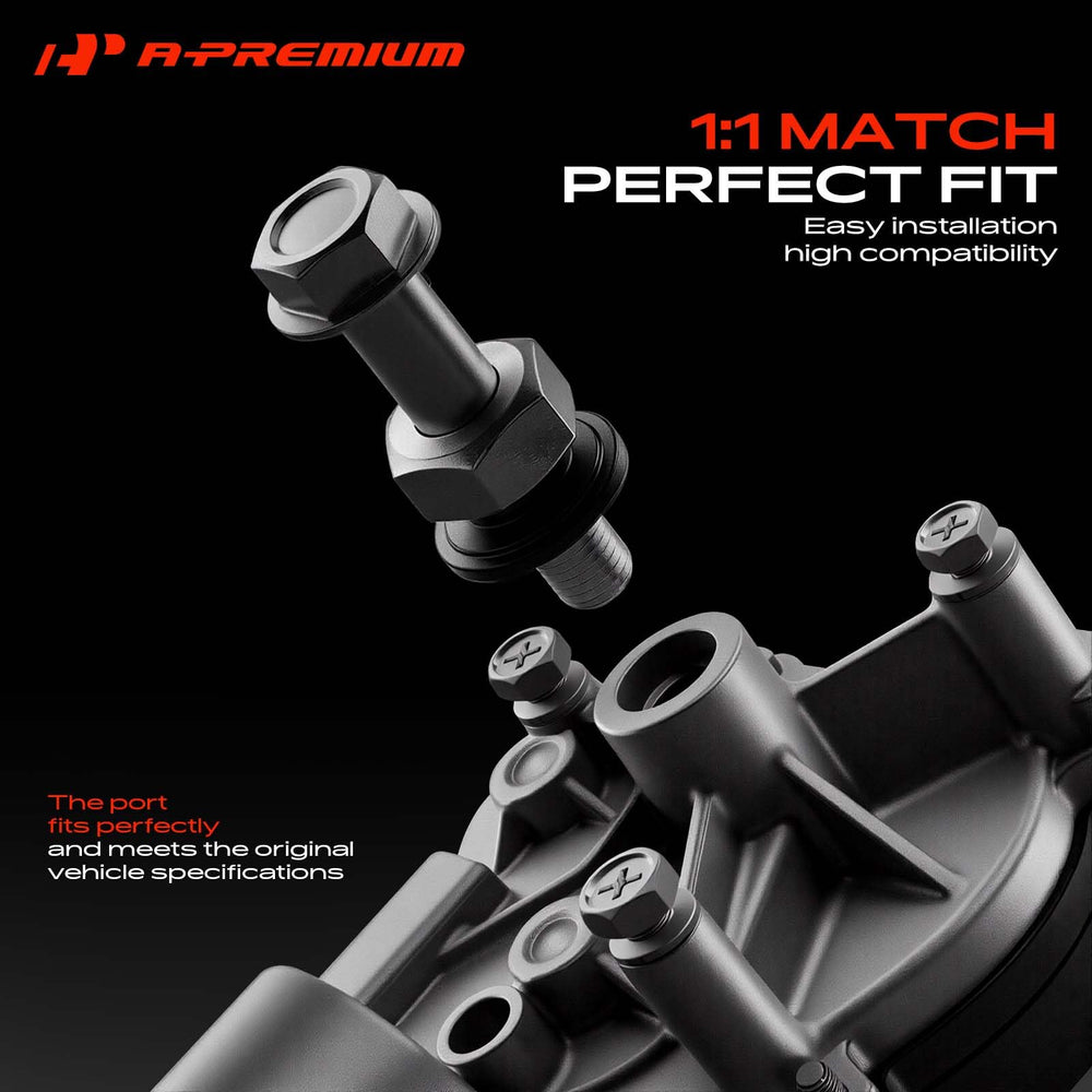 A-Premium wiper motor installed in engine bay showing direct replacement and vehicle-ready benefit