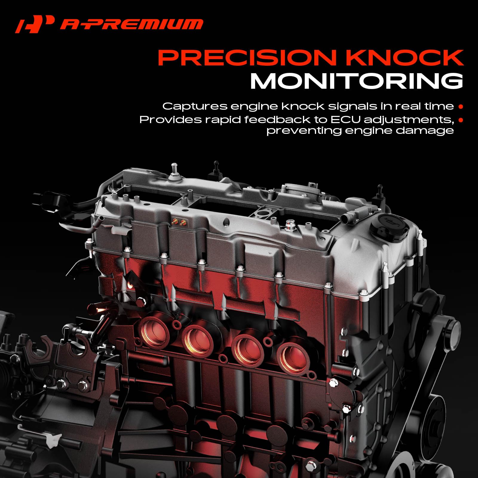 A-Premium wiring harness alignment showing correct plug orientation