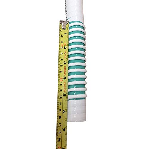 A.A fill hose close-up of molded flats and texture, improves clamp grip