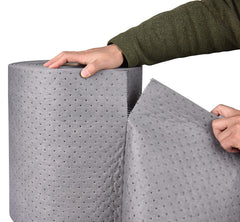 A A IN close-up fiber texture showing strong thermally bonded weave