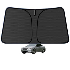 aatoppus Sentra front view installed showing full-coverage and cooler cabin