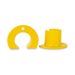 ABC balancing beads shim installed on pigtail plug ensuring secure fit