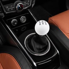 Abfer shift knob close-up texture detail showing smooth surface for comfortable grip