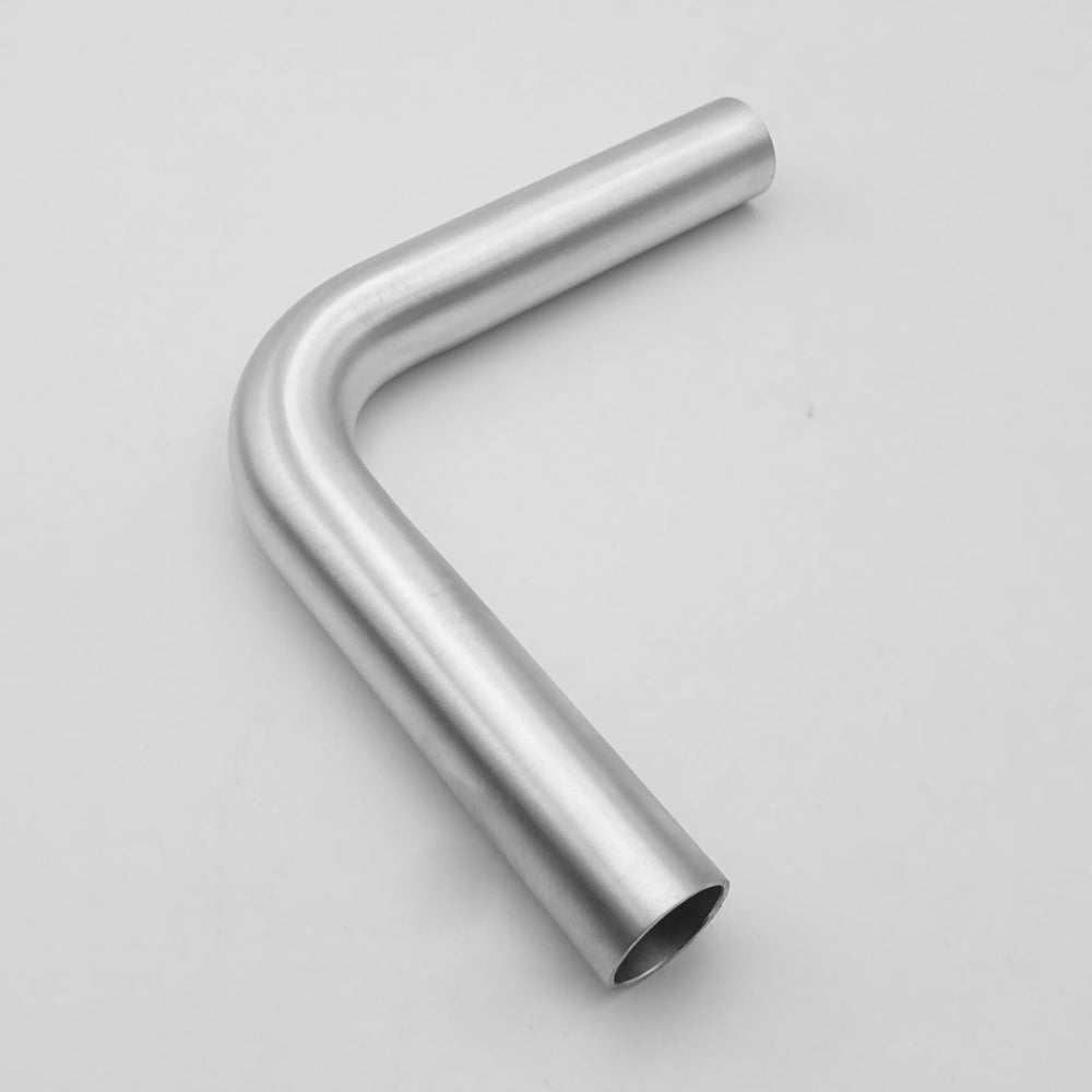 AC PERFORMANCE elbow installed in intercooler setup demonstrating routing benefit