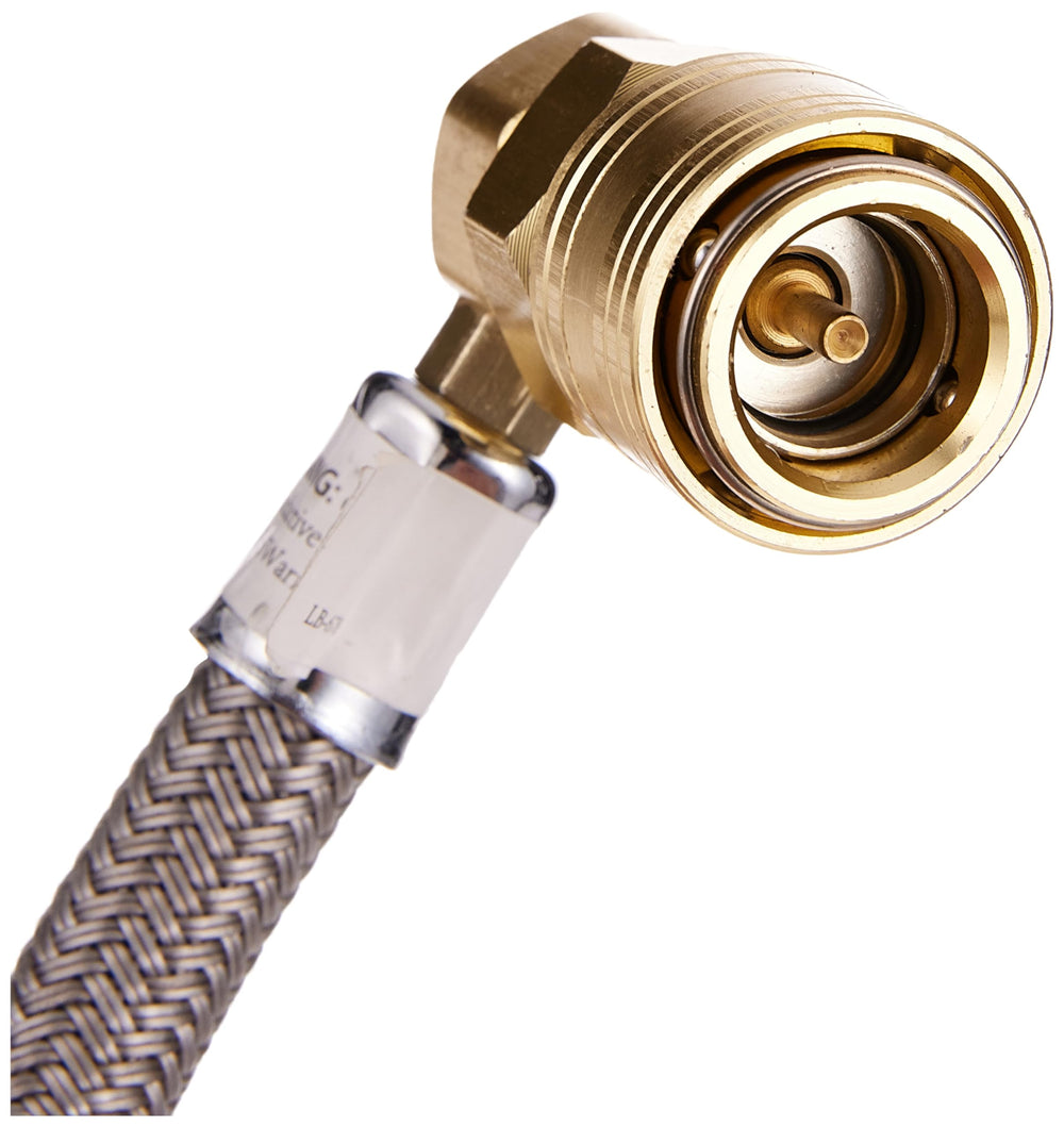 A/C Pro attached to R-1234yf can demonstrating compatibility