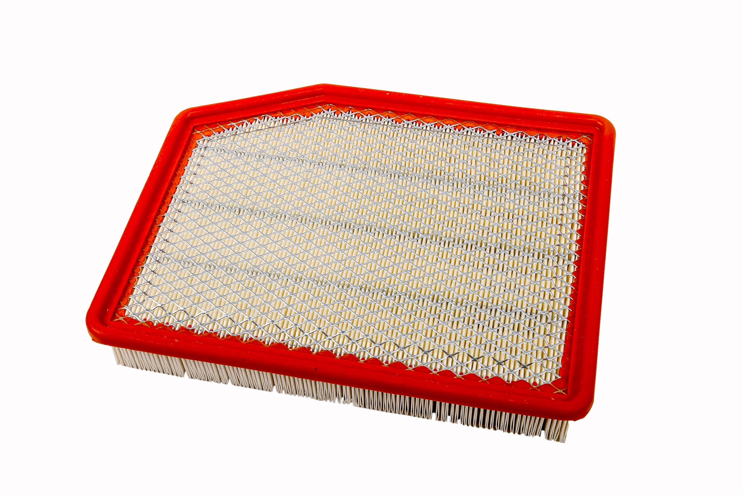 ACDelco close-up of filter media highlighting high-efficiency particle capture