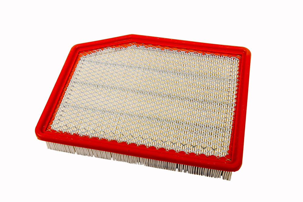 ACDelco close-up of filter media highlighting high-efficiency particle capture