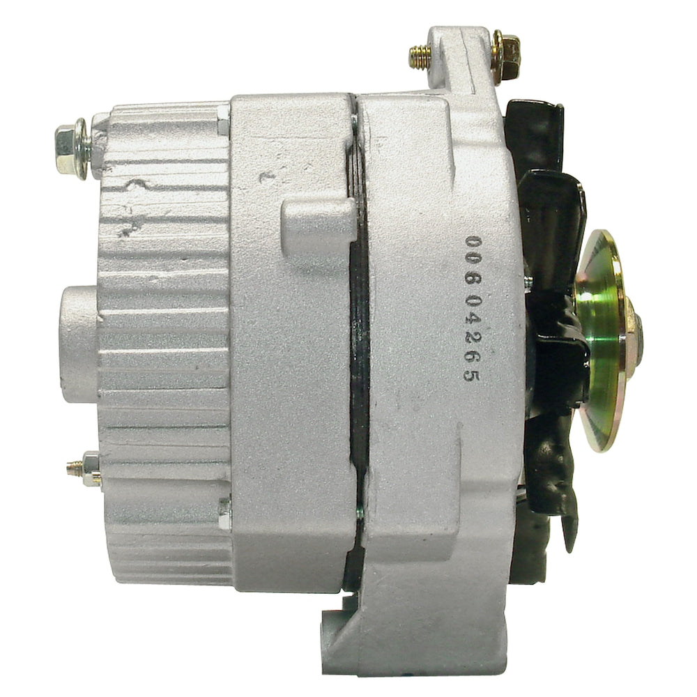 ACDelco alternator installed in engine bay demonstrating correct fit