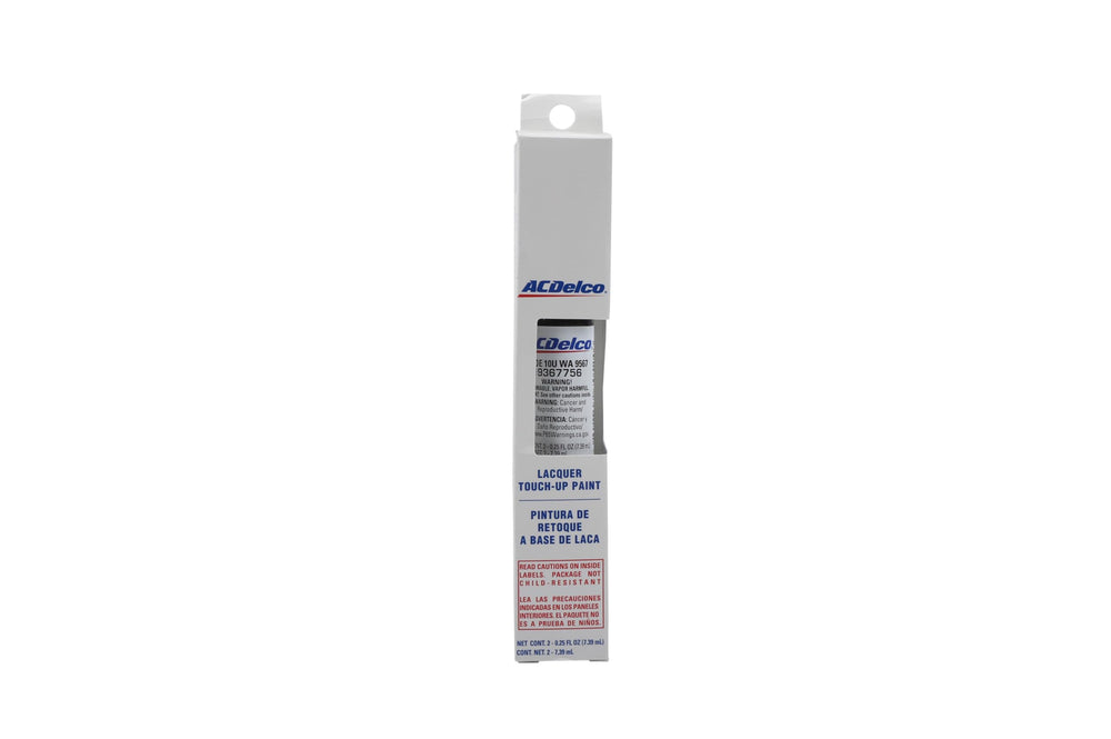 ACDelco front packaging showing Arctic White touch‑up pen and benefits