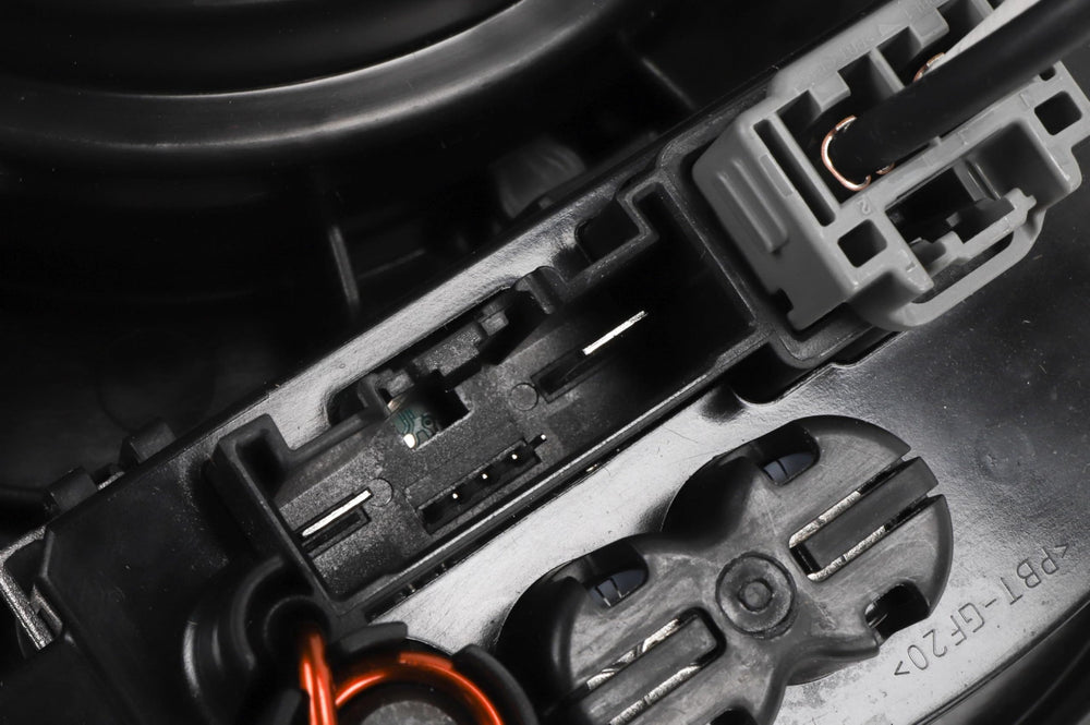ACDelco blower motor installed in dashboard demonstrating restored airflow performance