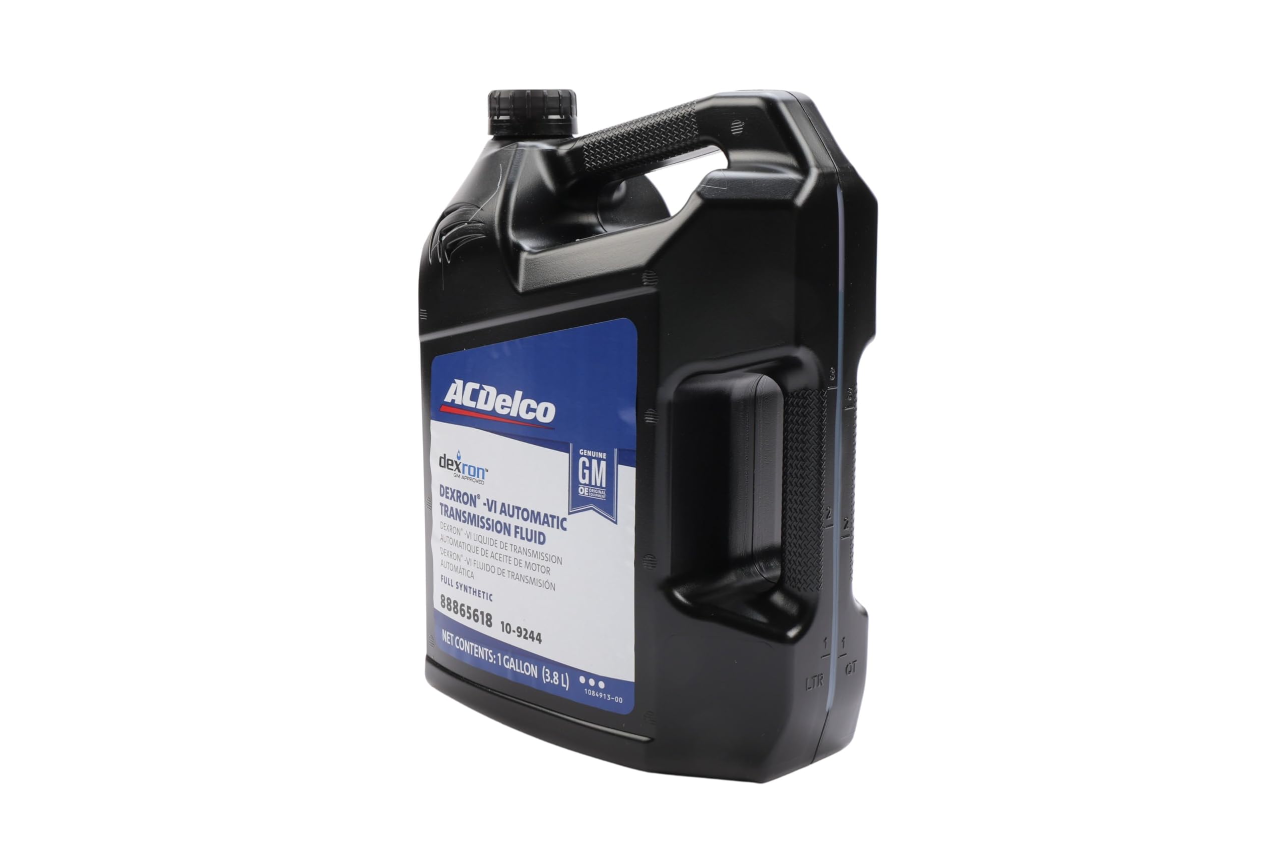 ACDelco label close-up highlighting specifications and GM OE approval benefits