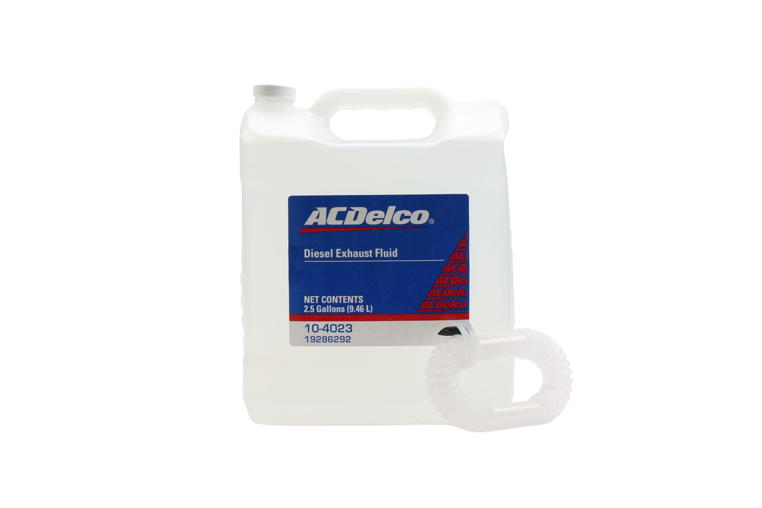 ACDelco front label on 2.5-gallon jug showing product identity and compliance