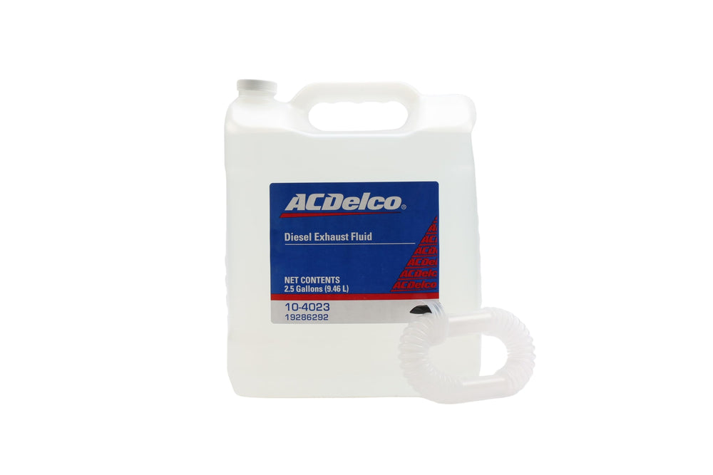 ACDelco front label on 2.5-gallon jug showing product identity and compliance