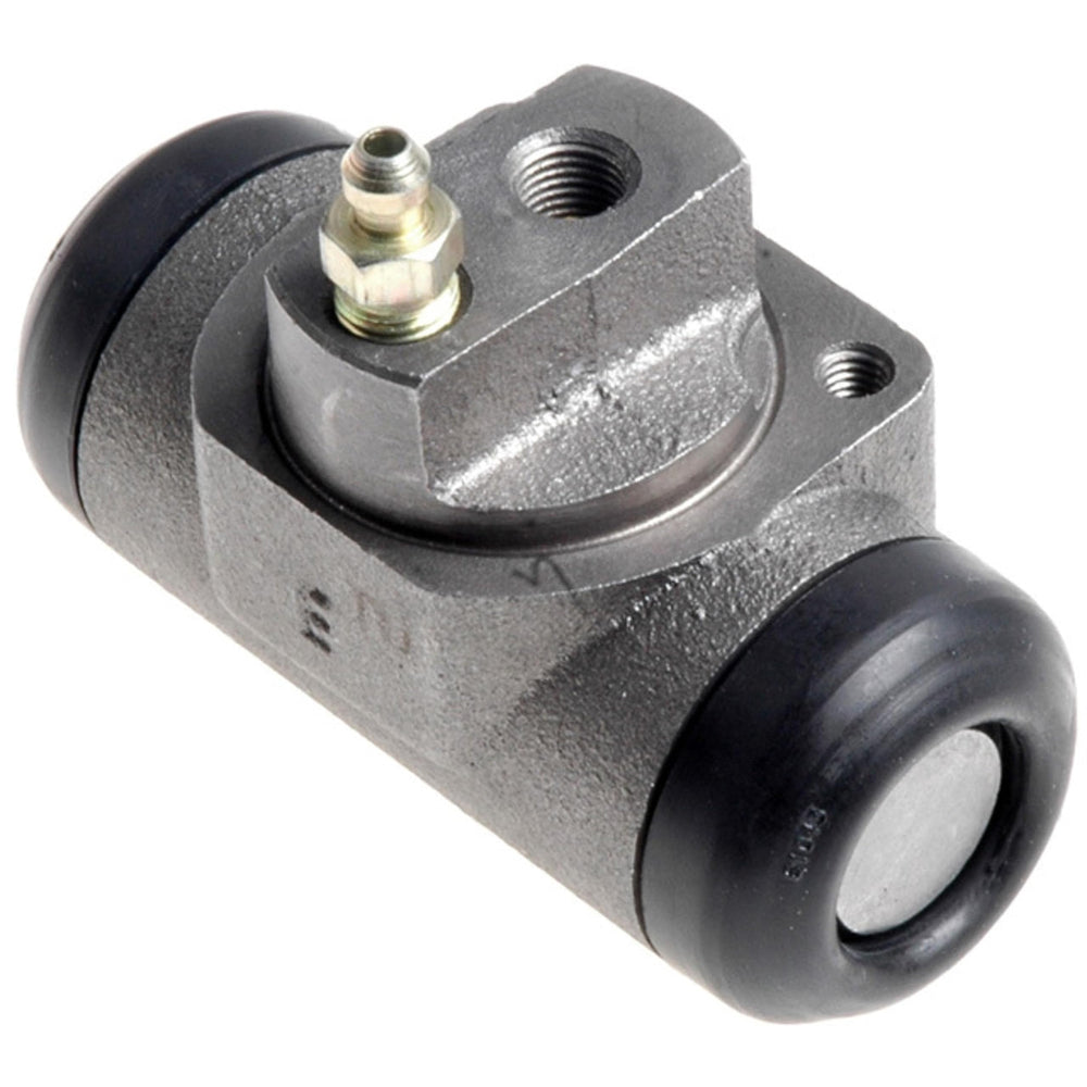 ACDelco wheel cylinder front view showing mounting ports and ready-to-install fit