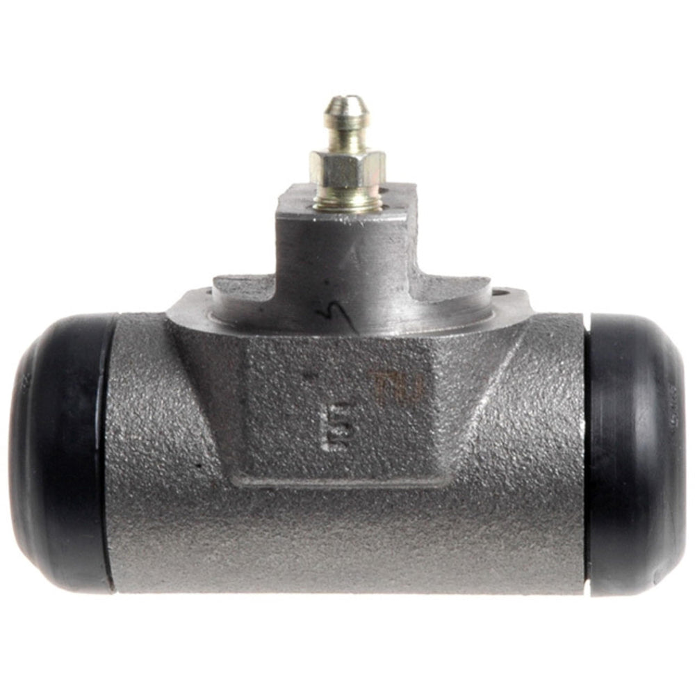 ACDelco wheel cylinder next to hand for scale showing compact OE-style size