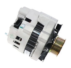 ACDelco Gold alternator front view showing mounting points and label for proper fit