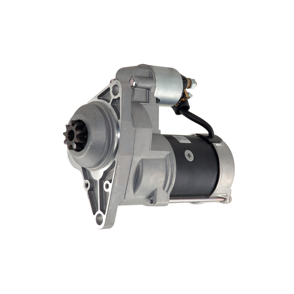 ACDelco Gold starter front view showing mounting and precise fitment benefit