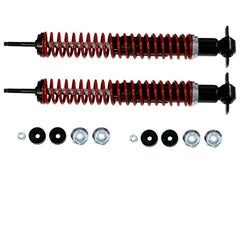 ACDelco front view showing shock and spring, improves ride stability