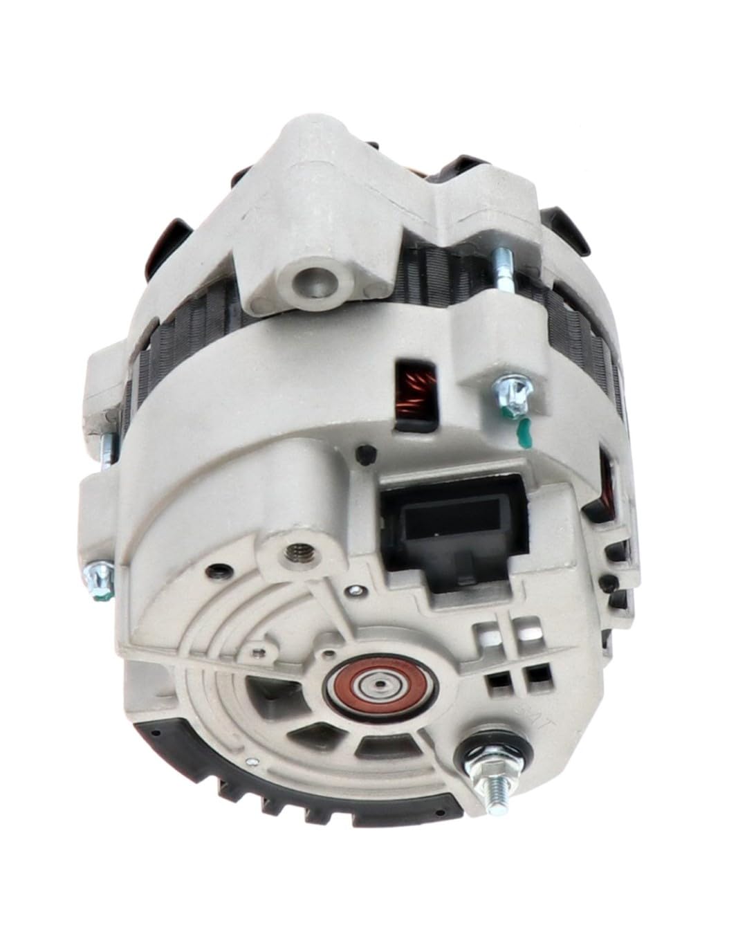 ACDelco Gold alternator pulley and housing side profile demonstrating robust construction