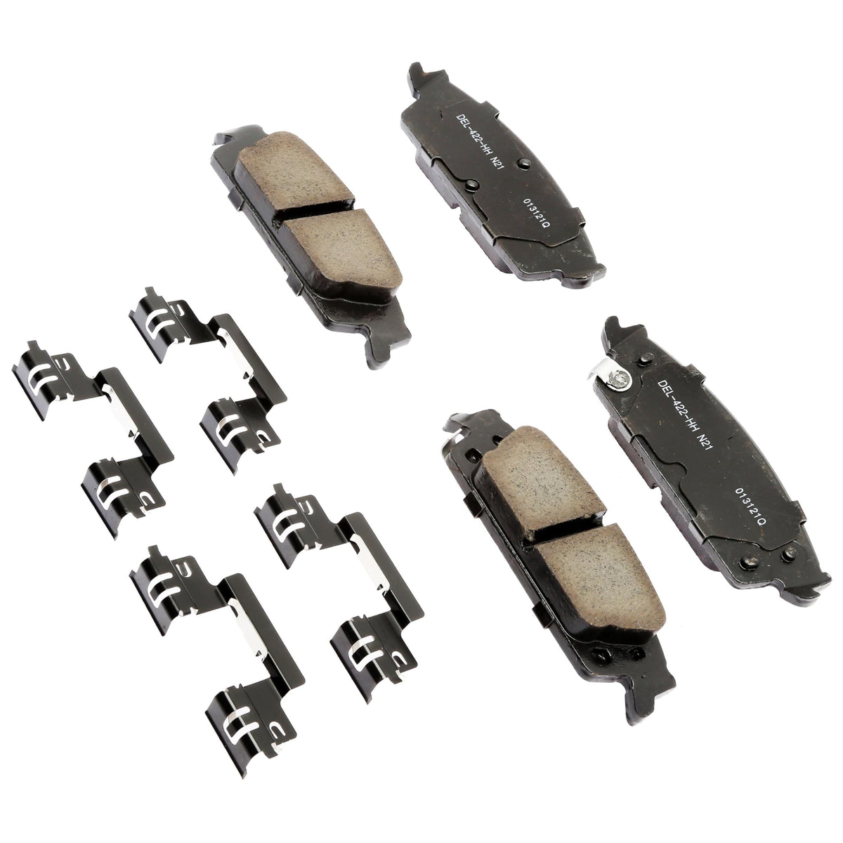 ACDelco Gold rear pad kit front view showing clean packaging and clear part number