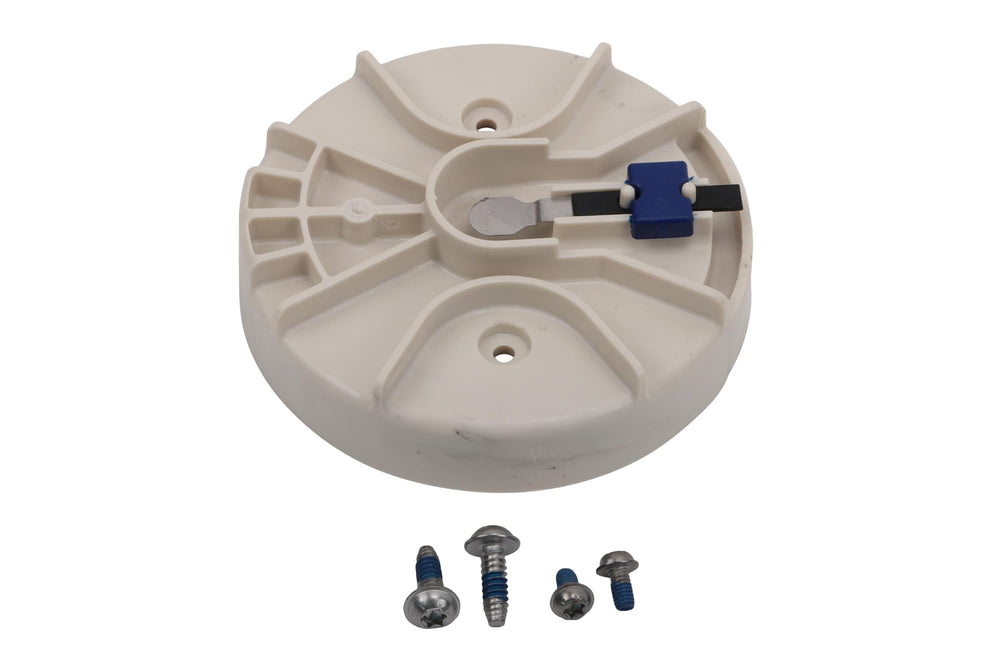 ACDelco Gold rotor front view showing contact tip and dependable spark routing