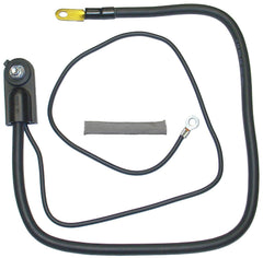 ACDelco negative cable front assembly showing full cable and cast lead terminal for reliable grounding