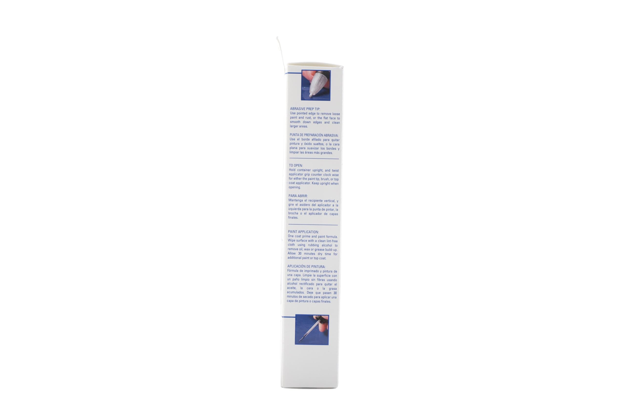 ACDelco pen being applied to a car chip to restore paint quickly