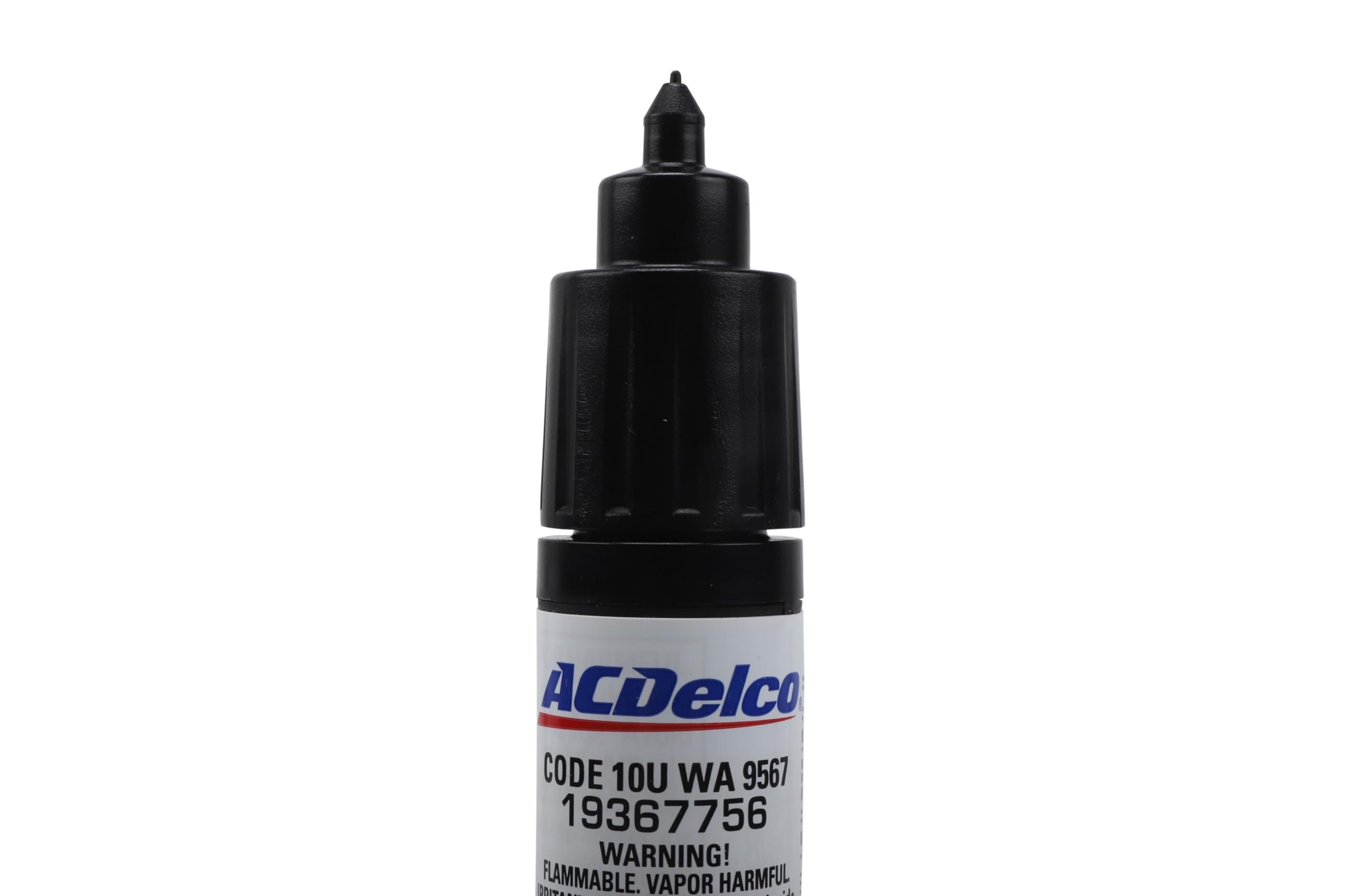 ACDelco pen opened to reveal separate clear coat chamber and benefit