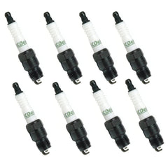 ACDelco front packaging showing eight professional spark plugs and part number