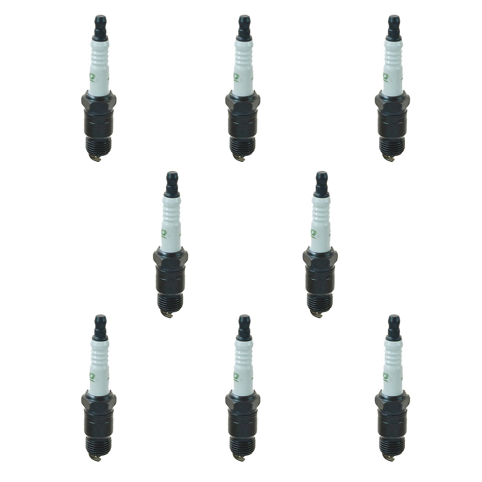 ACDelco close-up of plug electrode and ceramic insulator showing corrosion resistance