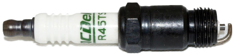 ACDelco plug beside ruler showing correct size and easy fit benefit