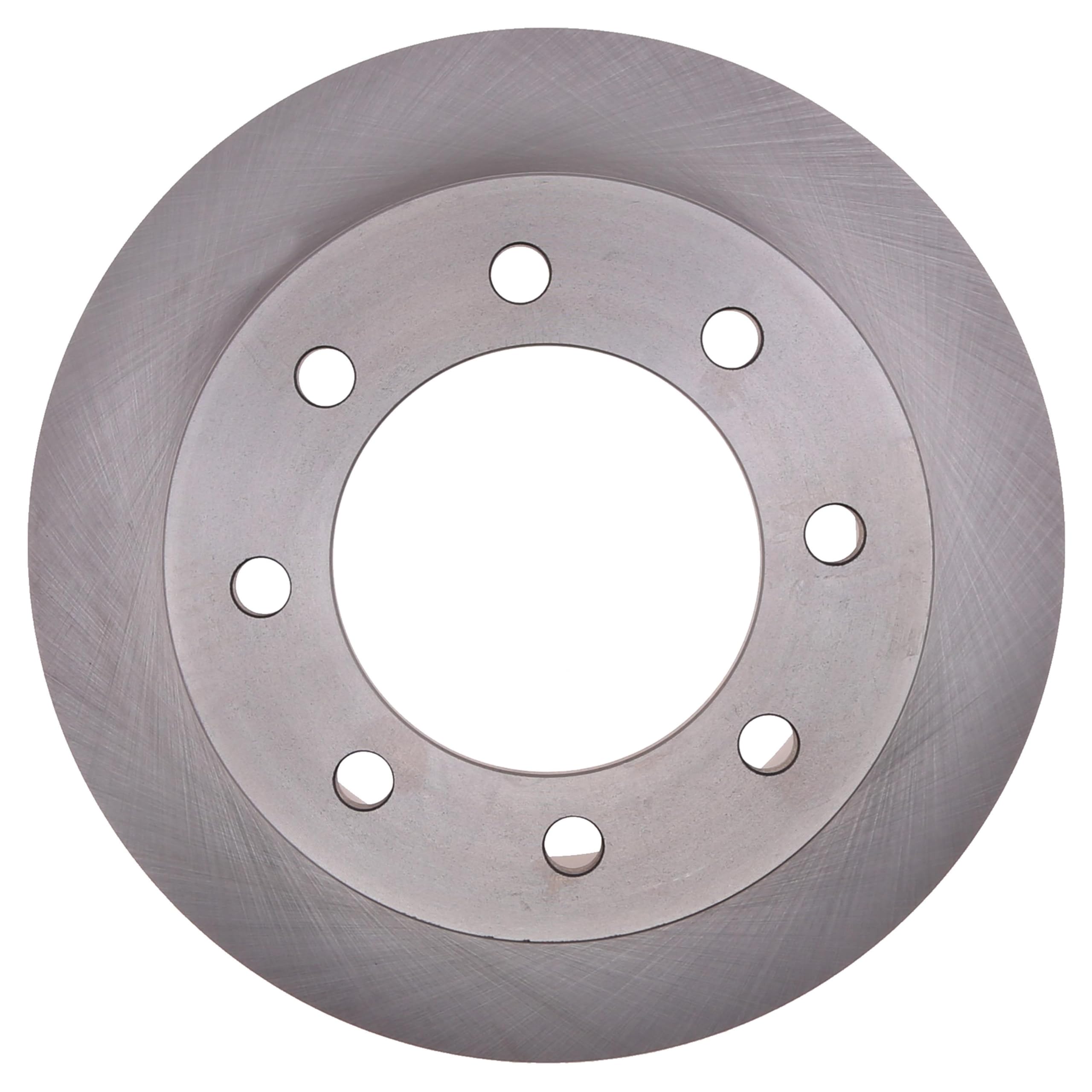ACDelco close-up of machined rotor surface highlighting smooth finish for quieter braking