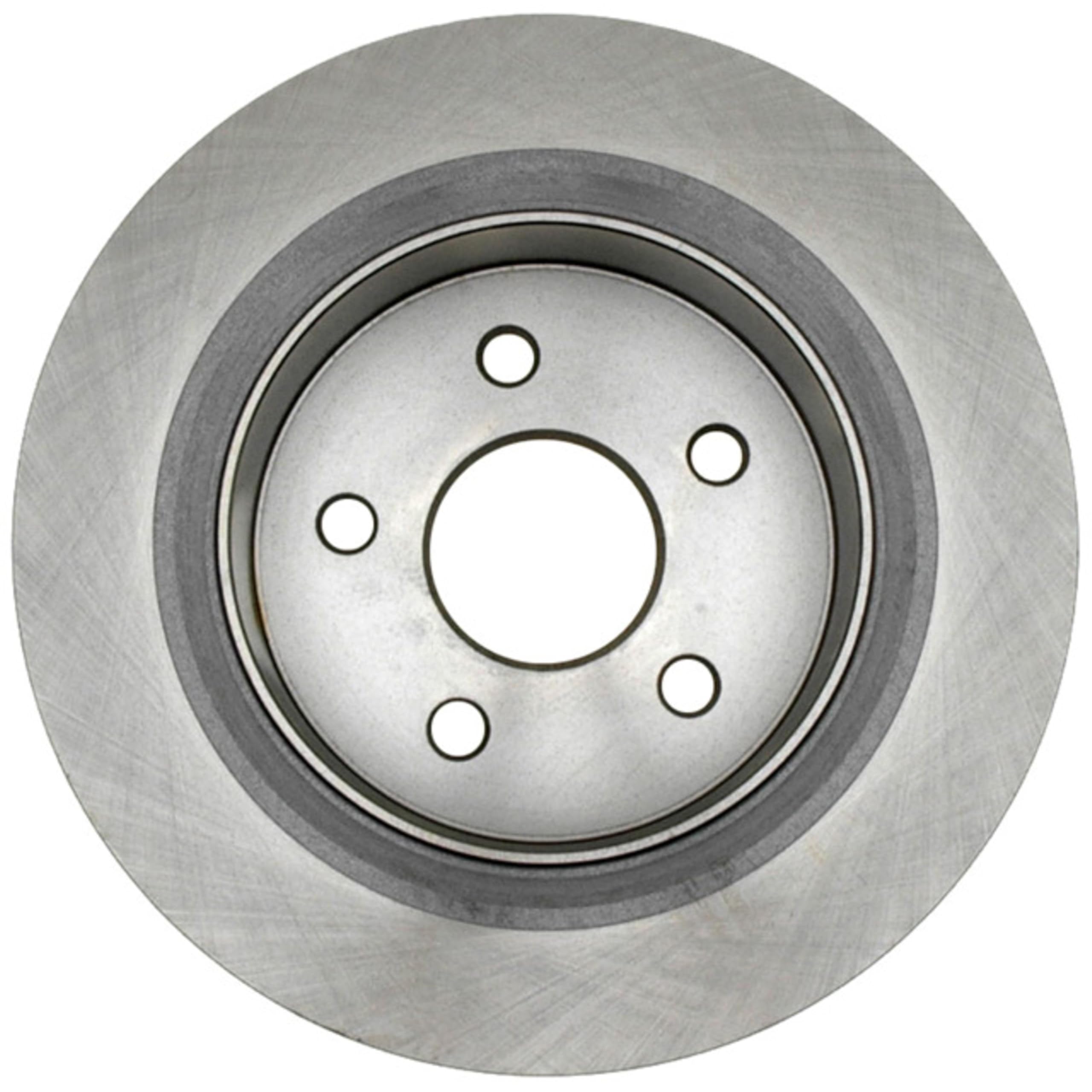 ACDelco rotor non-directional finish reducing noise and even pad contact