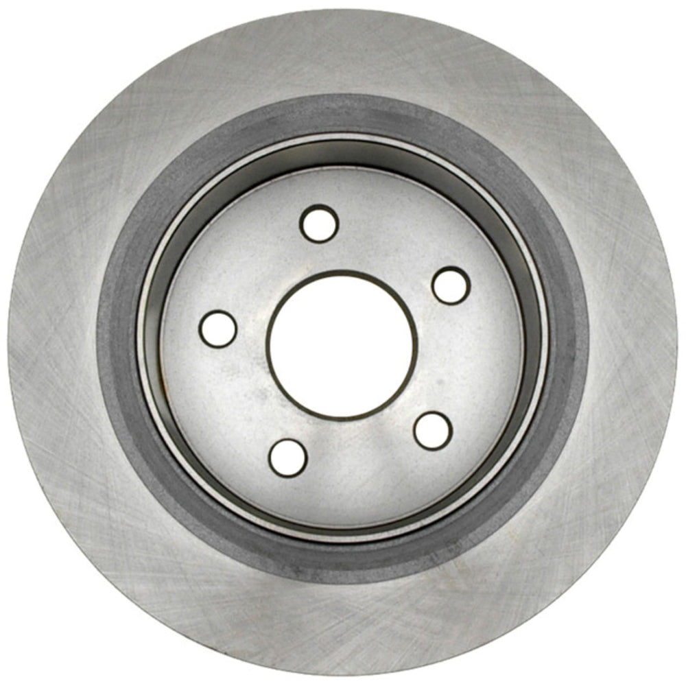 ACDelco rotor non-directional finish reducing noise and even pad contact