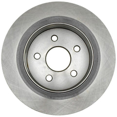 ACDelco rotor non-directional finish reducing noise and even pad contact
