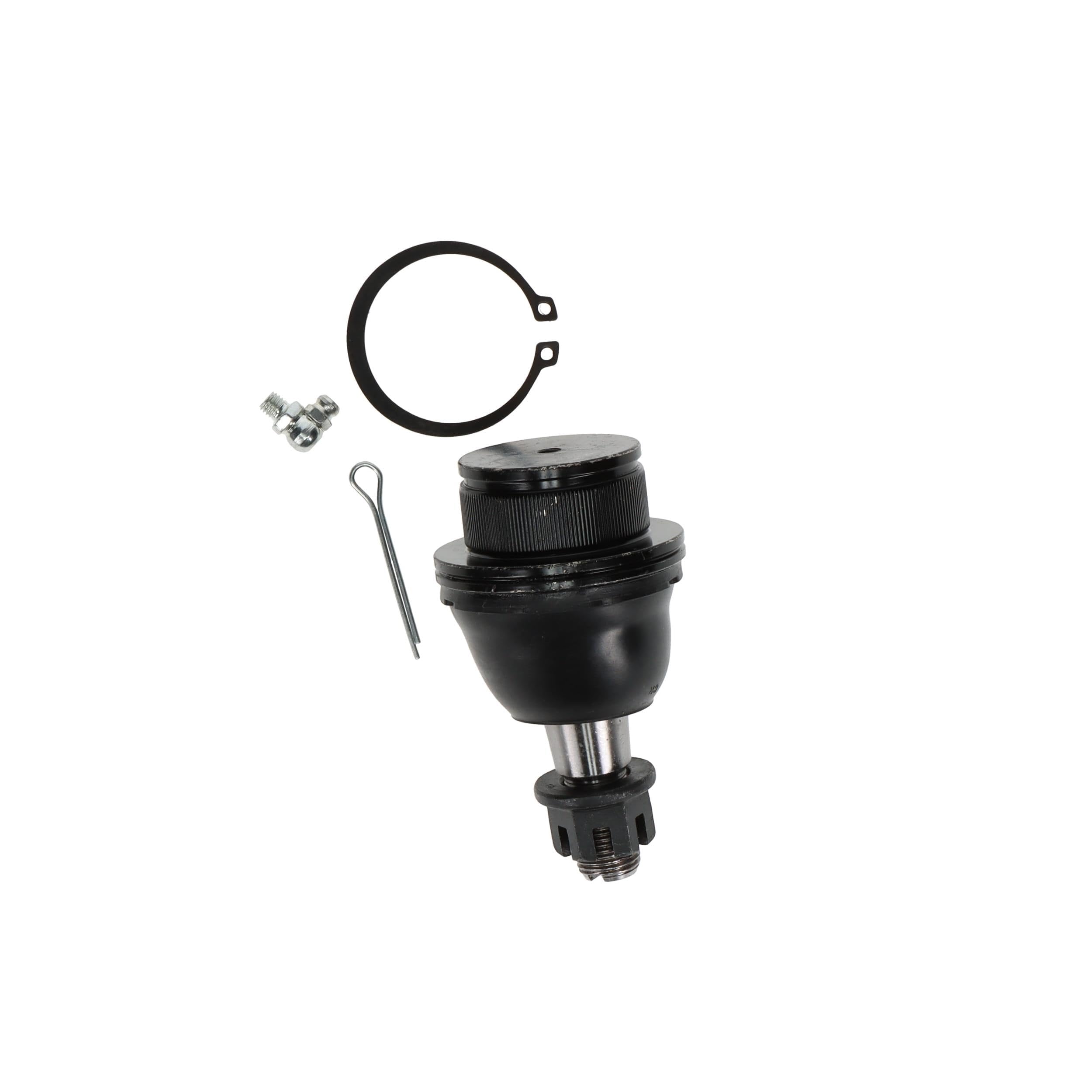 ACDelco Silver ball joint with included studs and hardware showing ready-to-install convenience
