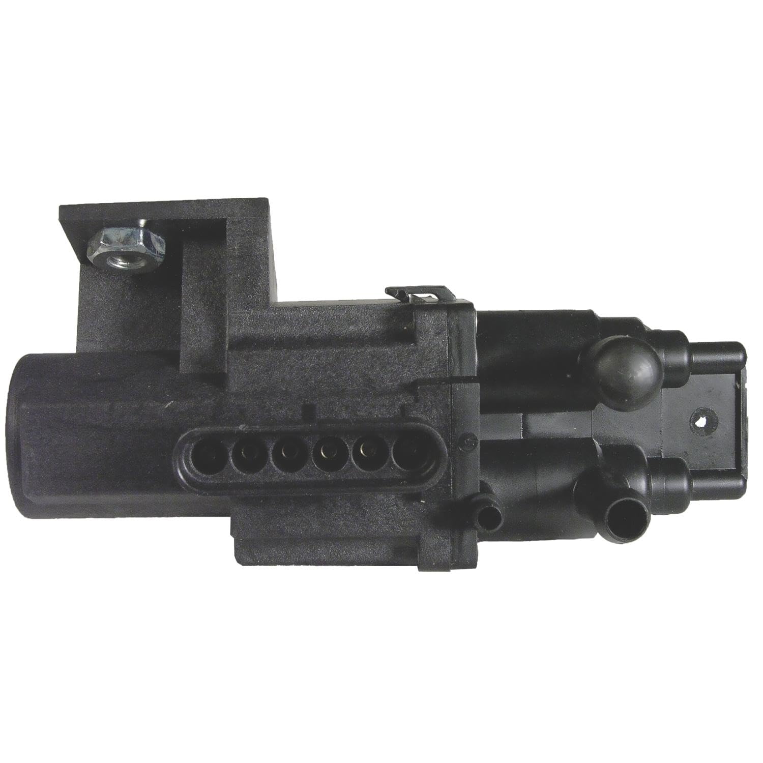 ACDelco U7000 close-up of fuel ports and seals, highlights leak-resistant design