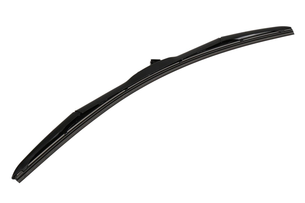 ACDelco wiper blade closeup of rubber edge for improved windshield clarity