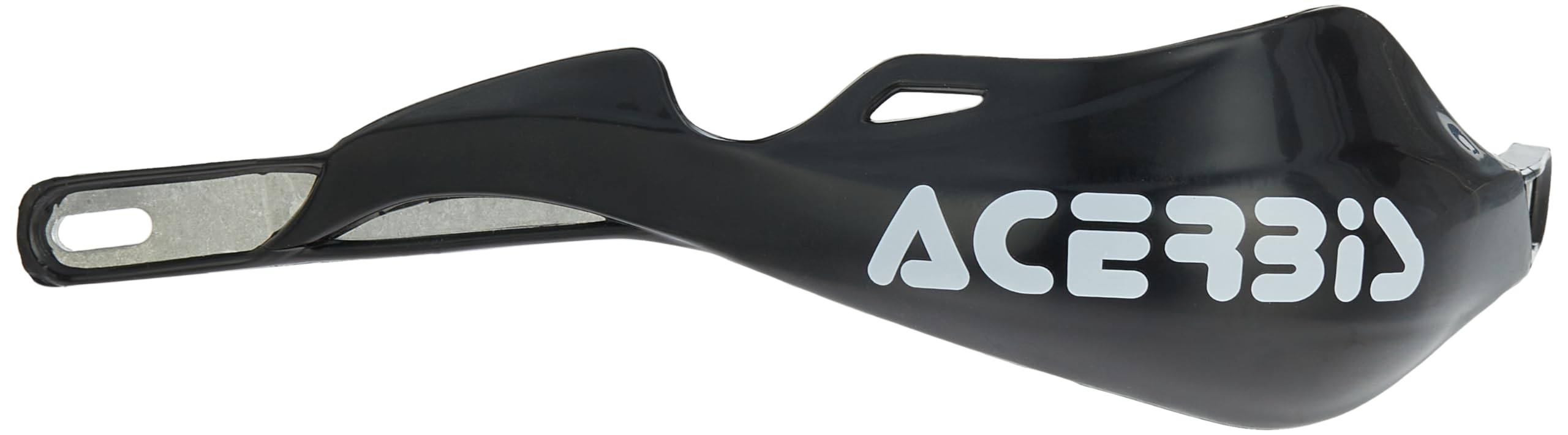 Acerbis Rally Pro X-Strong aluminum inner bar close-up showing rigidity and impact resistance