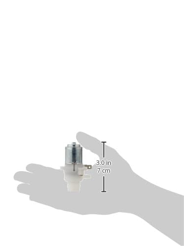 ACI washer pump installed in reservoir illustrating correct fit and restored spray performance